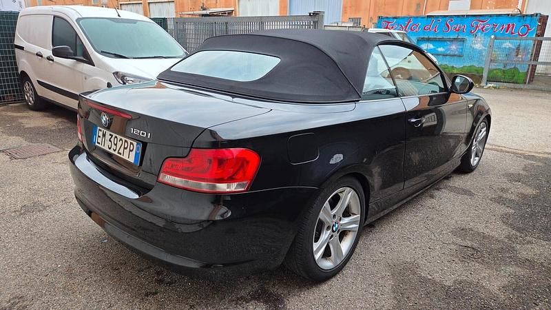 Usata BMW 120 Cabriolet M Sport 169 CV (124 kW) 2012 Nero Cabrio