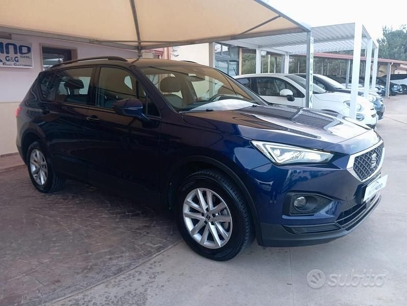 Usata Seat Tarraco Style 150 CV (110 kW) 2023 Blu SUV