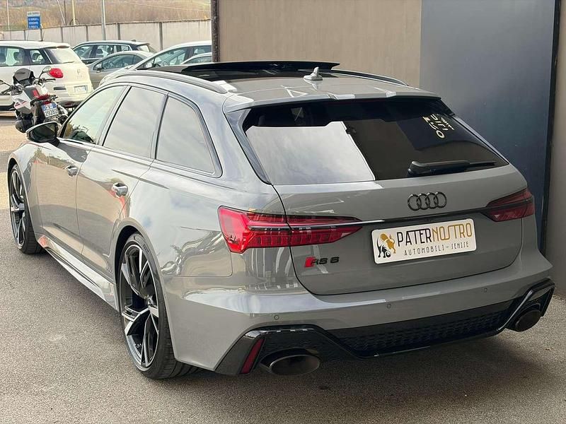 Usata Audi RS6 Ambiente 600 CV (441 kW) 2021 Grigio Station wagon