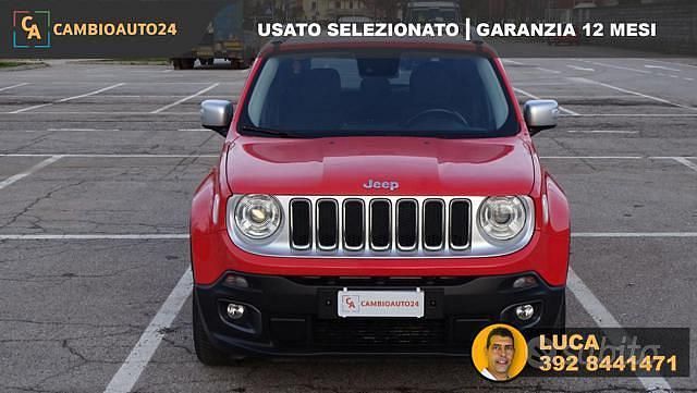 Usata Jeep Renegade Limited 140 CV (102 kW) 2014 Arancione SUV