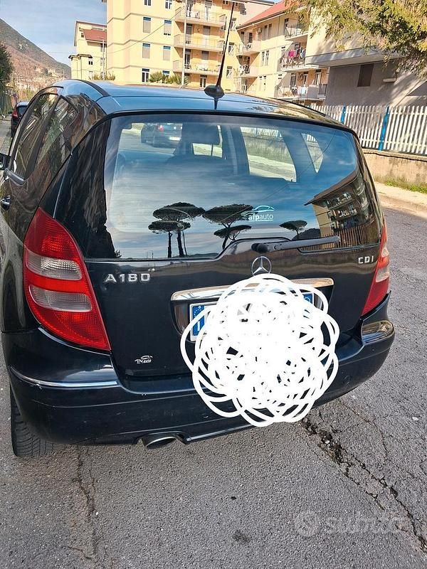 Usata Mercedes A180 2008 Nero Berlina