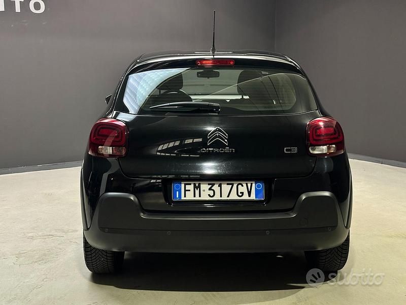 Usata Citroën C3 Feel 82 CV (60 kW) 2017 Nero Berlina