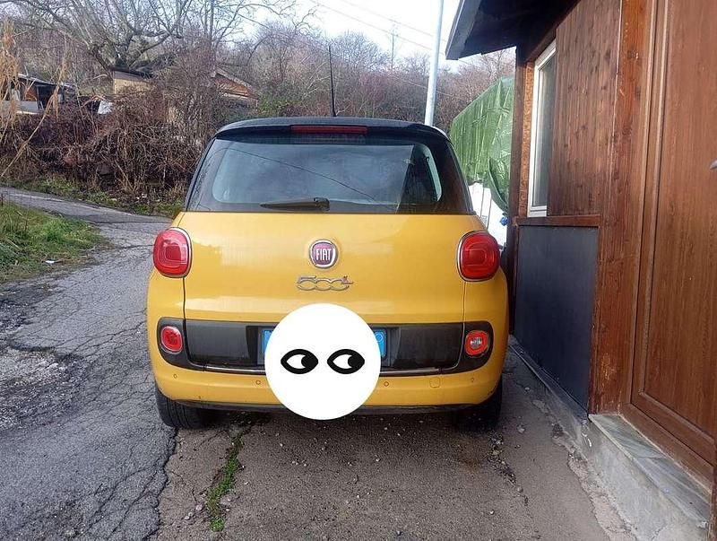 Usata Fiat 500L Lounge 102 CV (75 kW) 2013 Giallo Monovolume
