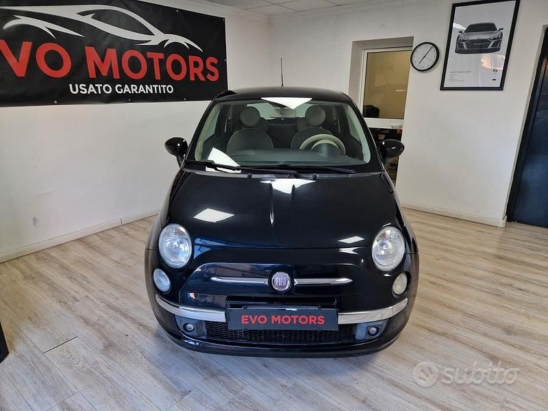 Usata Fiat 500 Lounge 69 CV (50 kW) 2010 Nero Berlina
