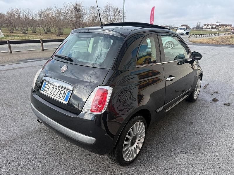 Usata Fiat 500 Lounge 95 CV (69 kW) 2011 Grigio Berlina