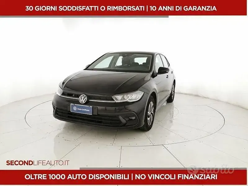 Usata VW Polo Life 95 CV (69 kW) 2025 Nero Utilitaria