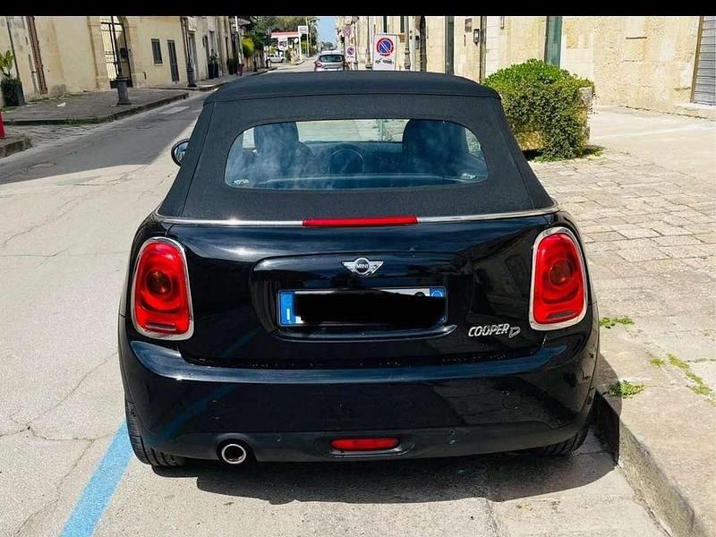 Usata Mini Cooper D Cabriolet 111 CV (81 kW) 2017 Nero Cabrio