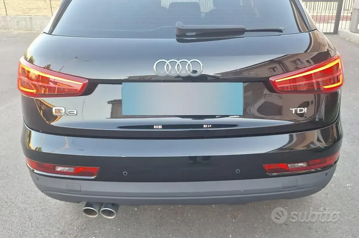 Usata Audi Q3 S-Line 2015 Nero SUV