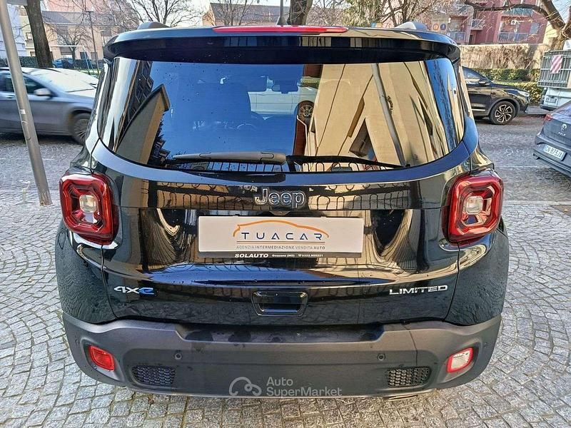 Usata Jeep Renegade Limited 190 CV (139 kW) 2021 Nero SUV