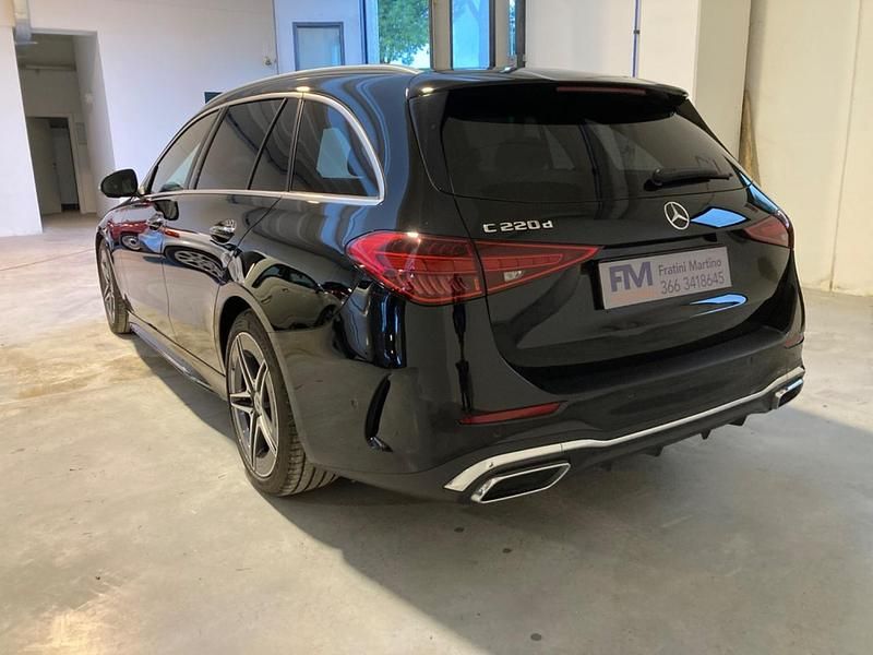 Usata Mercedes C220 AMG Line Premium Plus 199 CV (146 kW) 2023 Nero Station wagon