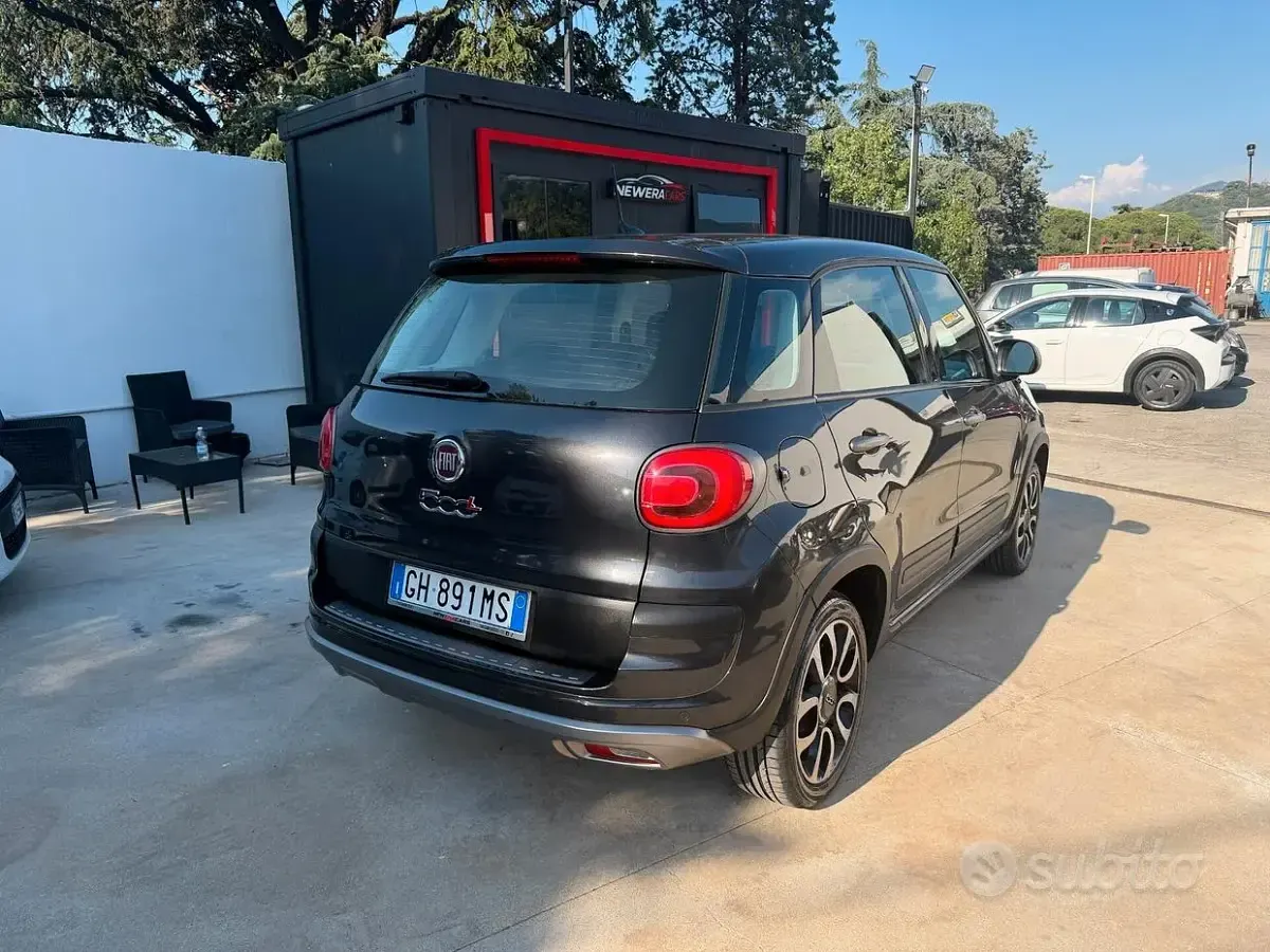 Usata Fiat 500L Cross 95 CV (69 kW) 2021 Grigio Monovolume