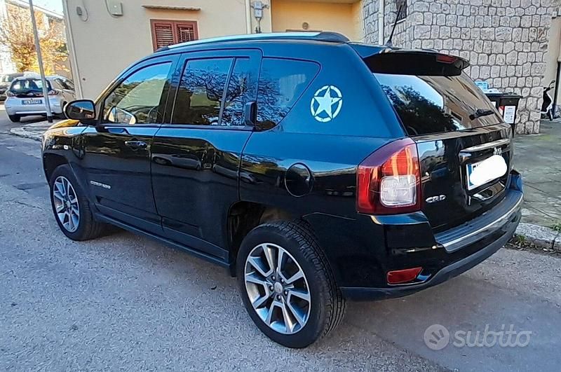 Usata Jeep Compass 163 CV (119 kW) 2015 Nero SUV