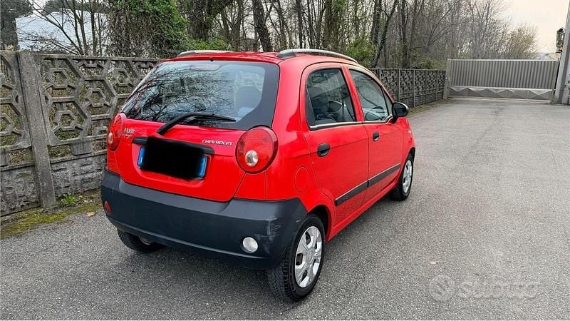 Usata Chevrolet Matiz 67 CV (49 kW) 2009 Rosso Utilitaria