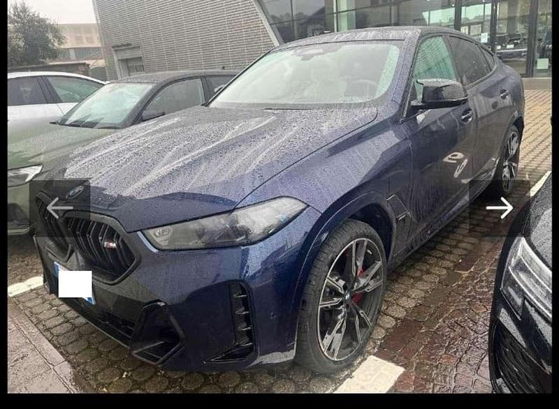 Tanzanite blue metallic Usata 2025 BMW X6 M M Sport SUV | 89.999 € - Immagine 1/4