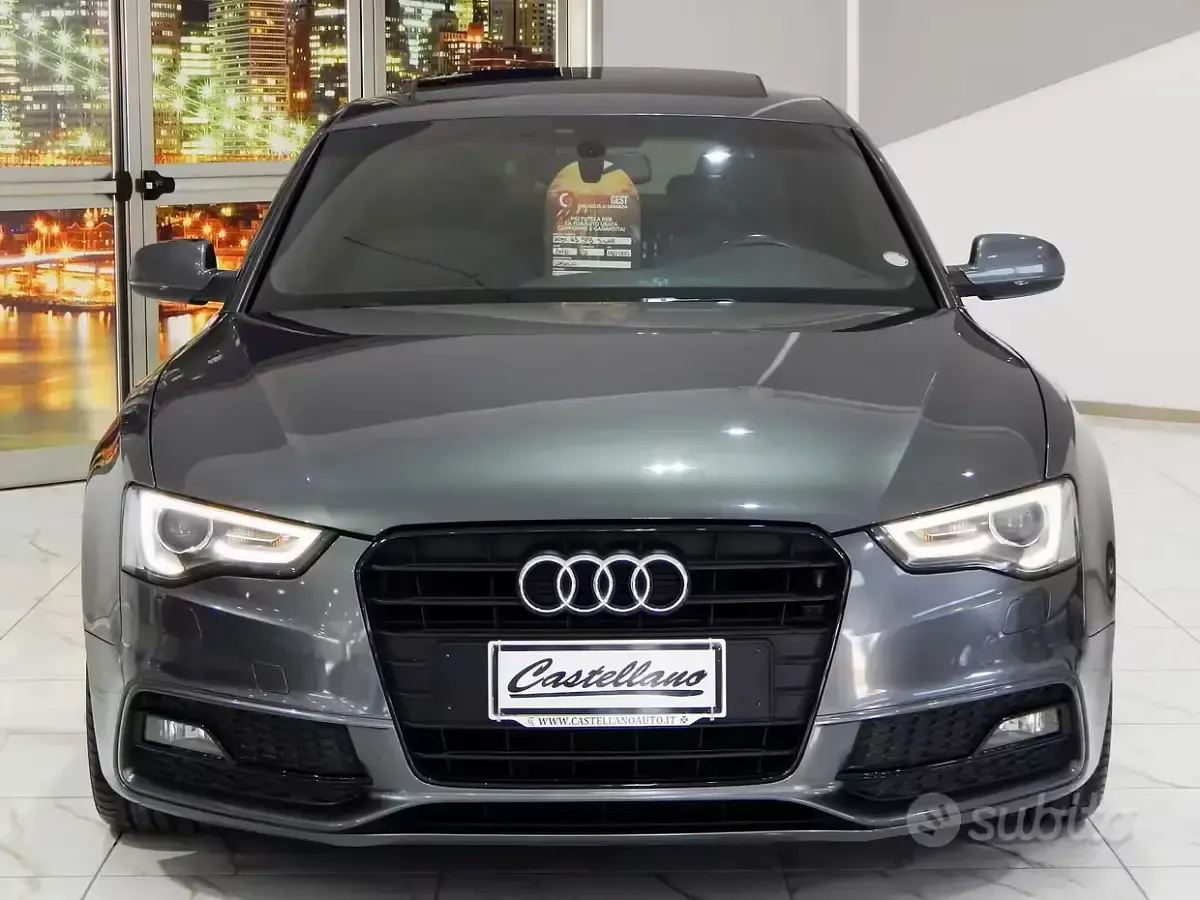 Usata Audi A5 Sportback S-Line 190 CV (139 kW) 2016 Grigio Utilitaria