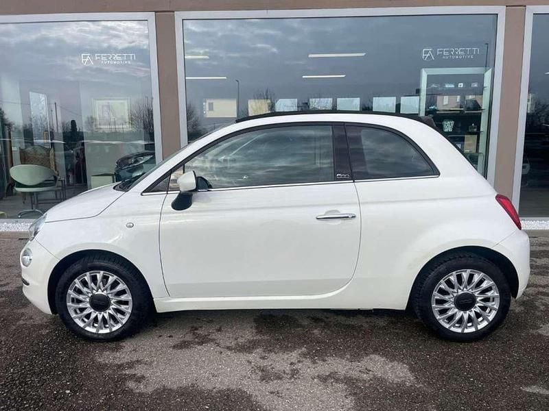 Usata Fiat 500C Lounge 69 CV (50 kW) 2016 Bianco Cabrio