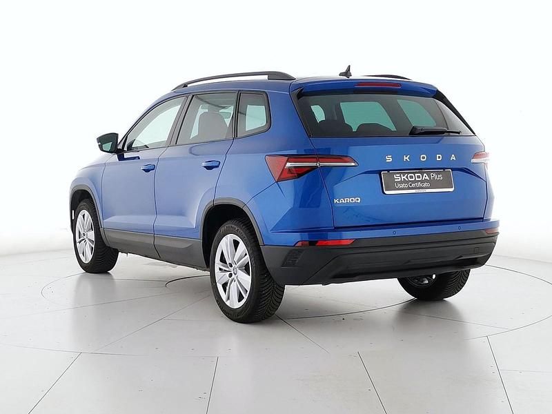 Usata Skoda Karoq Executive 150 CV (110 kW) 2025 Blu SUV