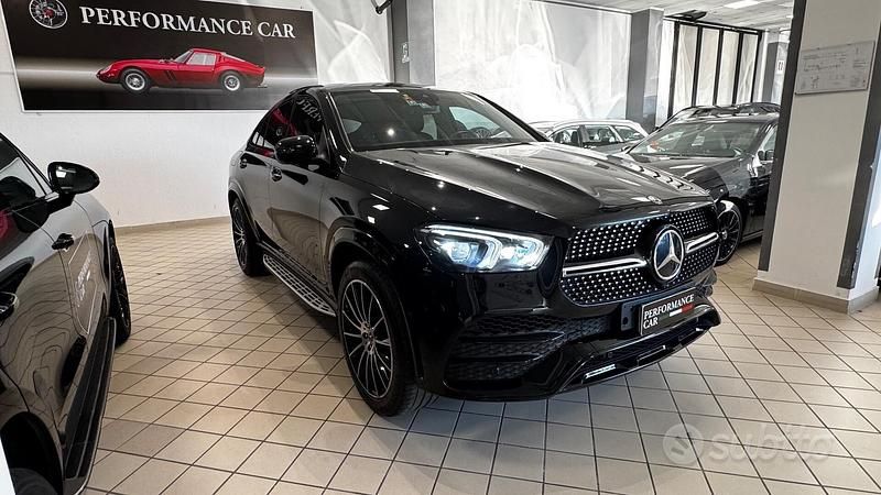 Usata Mercedes GLE400 Premium 330 CV (242 kW) 2020 Nero Coupé