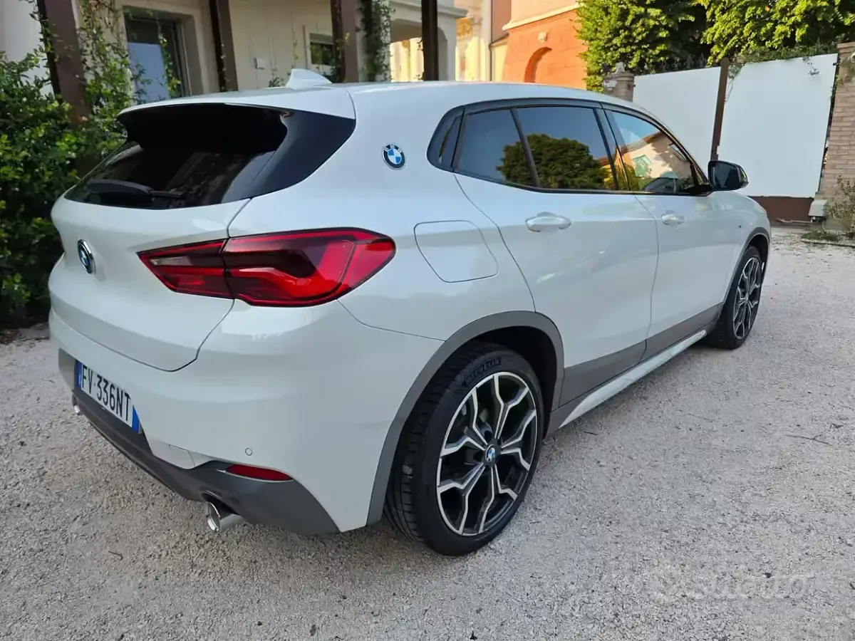 Usata BMW X2 M Sport 150 CV (110 kW) 2019 Bianco SUV