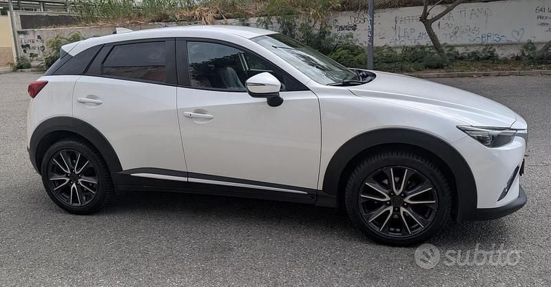 Usata Mazda CX-3 Exceed 105 CV (77 kW) 2018 Bianco SUV