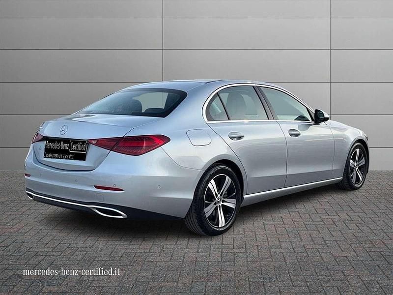 Usata Mercedes C200 Advanced 163 CV (119 kW) 2024 Argento Berlina