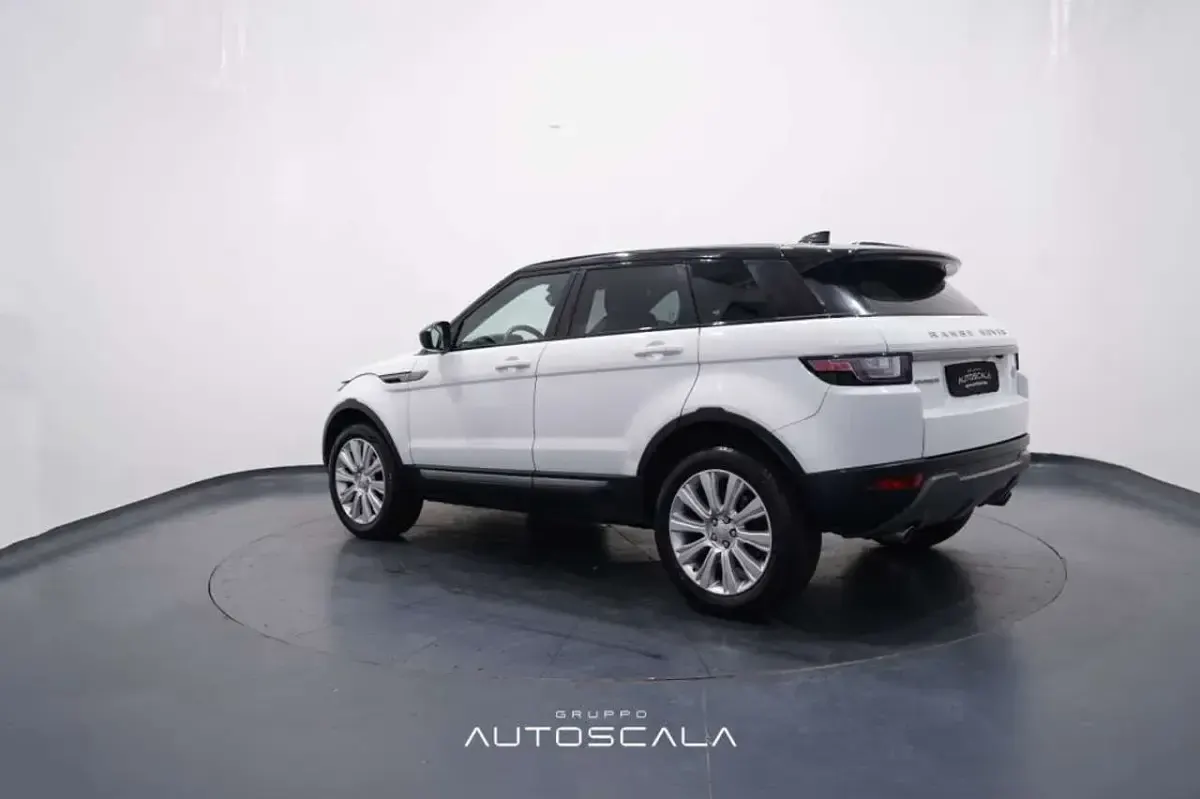 Usata Land Rover Range Rover evoque Pure 150 CV (110 kW) 2017 Fujii white / tetto nero SUV
