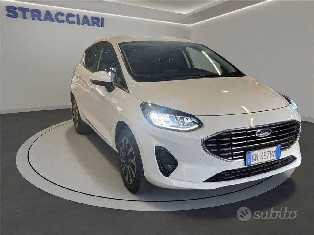 Usata Ford Fiesta Titanium 75 CV (55 kW) 2023 Bianco Utilitaria