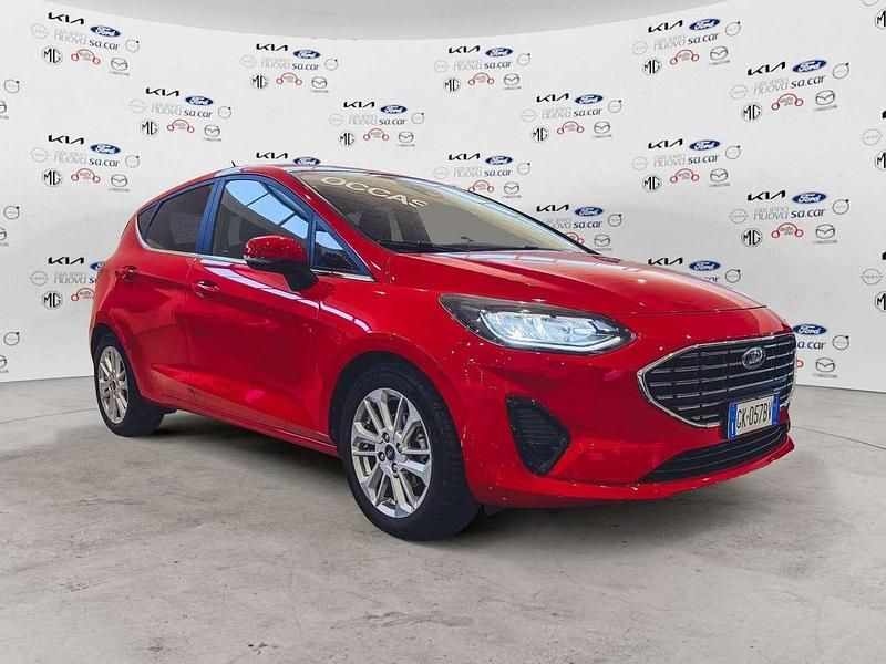 Usata Ford Fiesta Titanium 125 CV (91 kW) 2023 Rosso Utilitaria