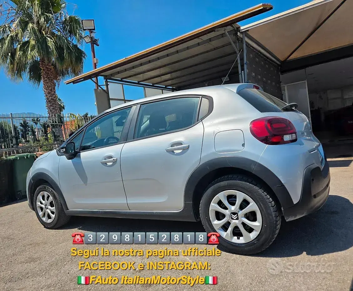 Usata Citroën C3 Feel 82 CV (60 kW) 2017 Grigio Berlina