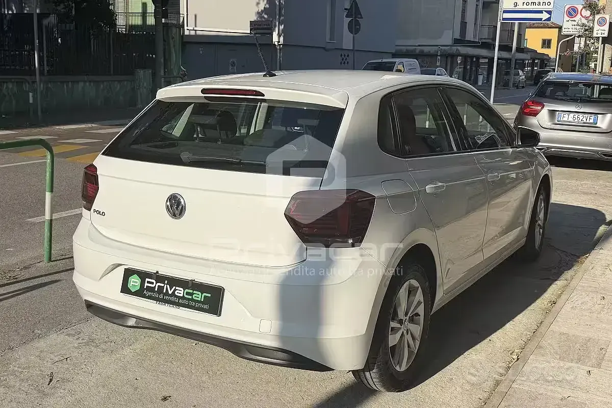 Usata VW Polo Comfortline 80 CV (58 kW) 2019 Bianco Utilitaria