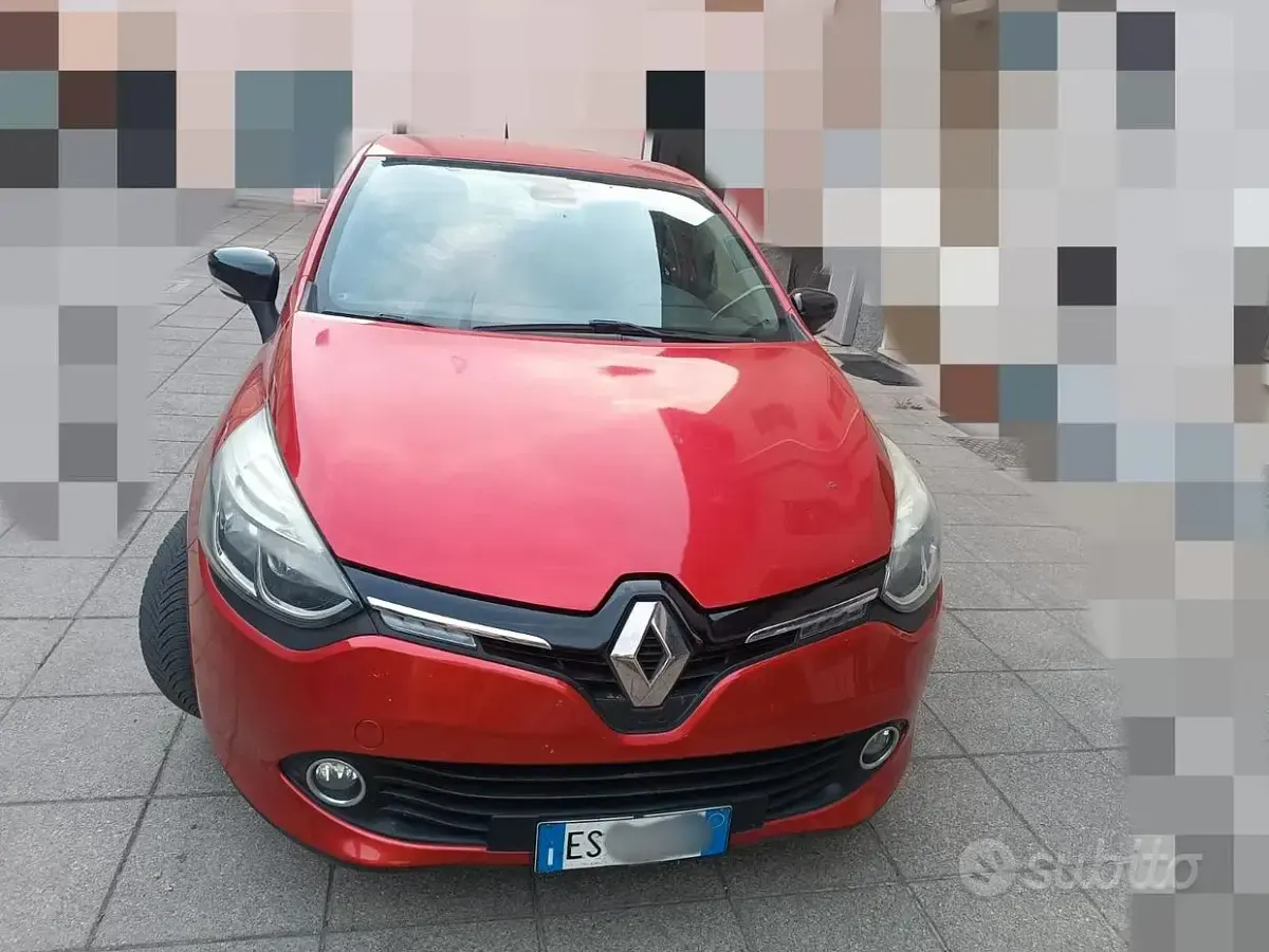 Usata Renault Clio IV 90 CV (66 kW) 2013 Rosso Berlina