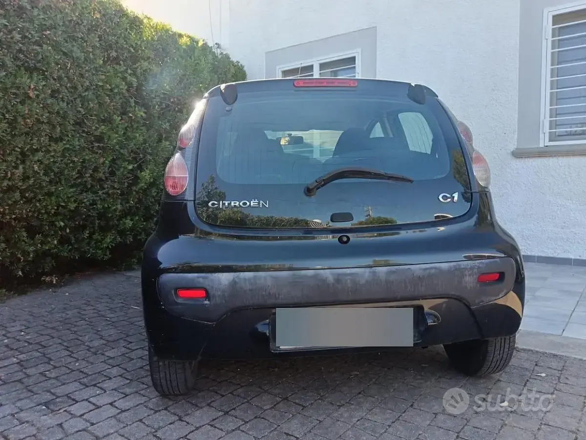 Usata Citroën C1 68 CV (50 kW) 2007 Nero Utilitaria
