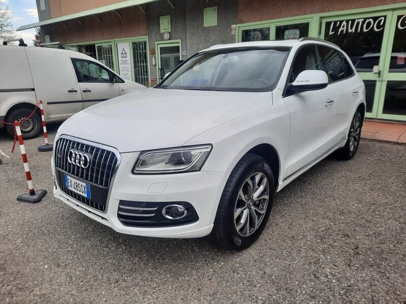 Usata Audi Q5 Advanced Plus 190 CV (139 kW) 2014 Bianco SUV