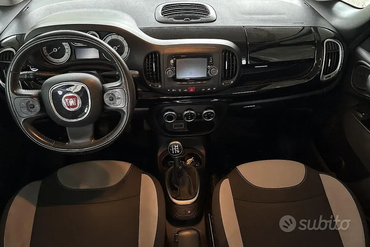 Usata Fiat 500L Pop Star 95 CV (69 kW) 2016 Nero Monovolume