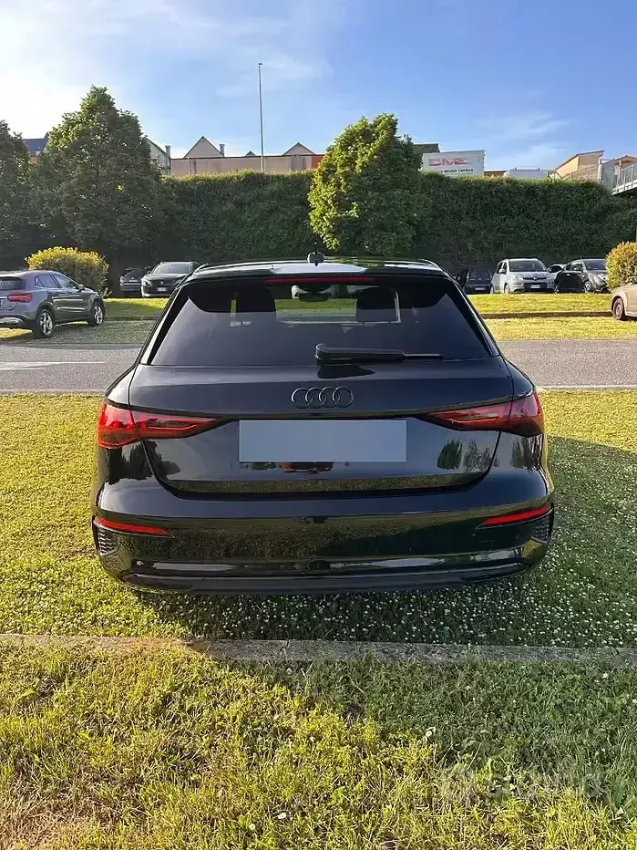 Usata Audi A3 Advanced 150 CV (110 kW) 2022 Nero Berlina