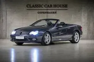 Usata Mercedes SL550 388 CV (285 kW) 2007 Grigio Cabrio