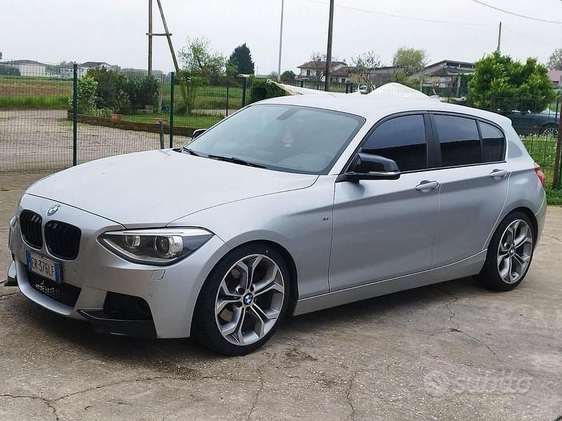Usata BMW 120 M Sport 184 CV (135 kW) 2014 Grigio Utilitaria