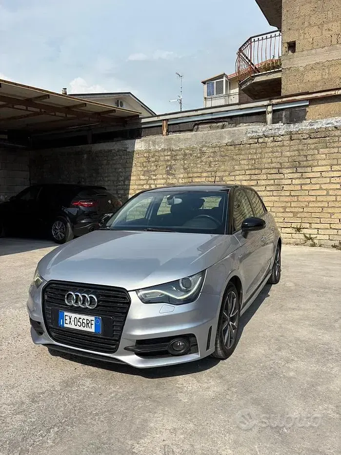 Usata Audi A1 S-Line 90 CV (66 kW) 2014 Grigio Utilitaria
