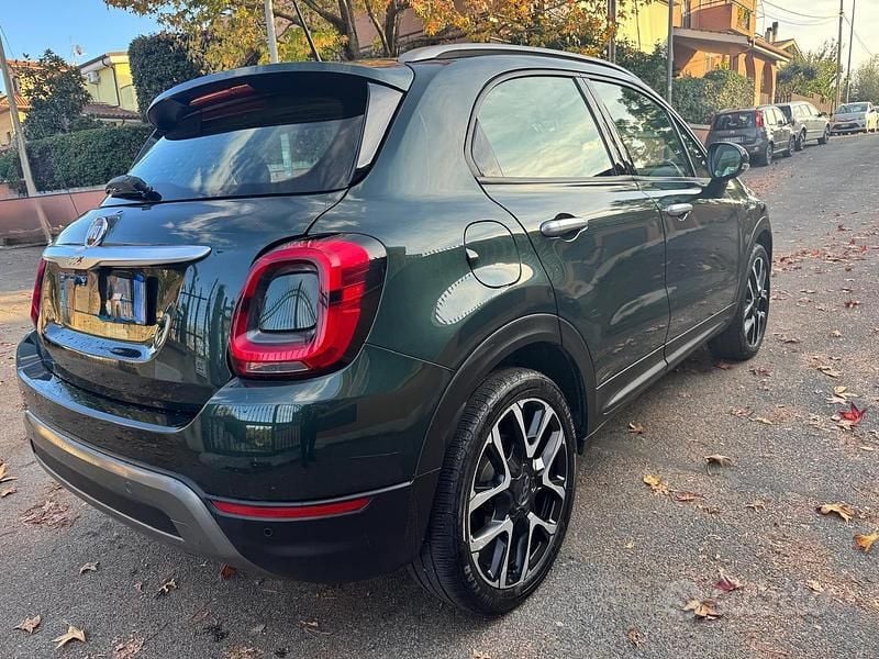 Usata Fiat 500X 150 CV (110 kW) 2022 Verde SUV