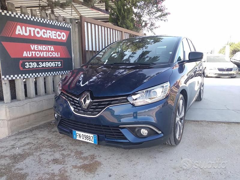 Usata Renault Scénic IV Intens 110 CV (80 kW) 2018 Blu Monovolume