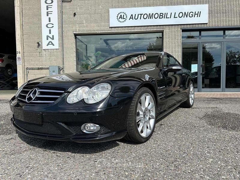 Usata Mercedes SL55 AMG AMG 500 CV (367 kW) 2002 Nero Cabrio