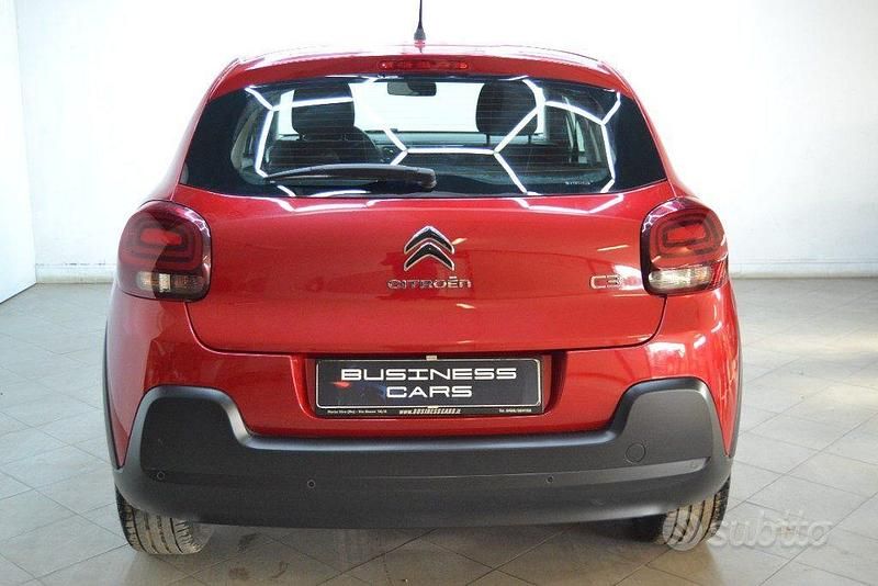 Usata Citroën C3 Live 83 CV (61 kW) 2020 Rosso Utilitaria