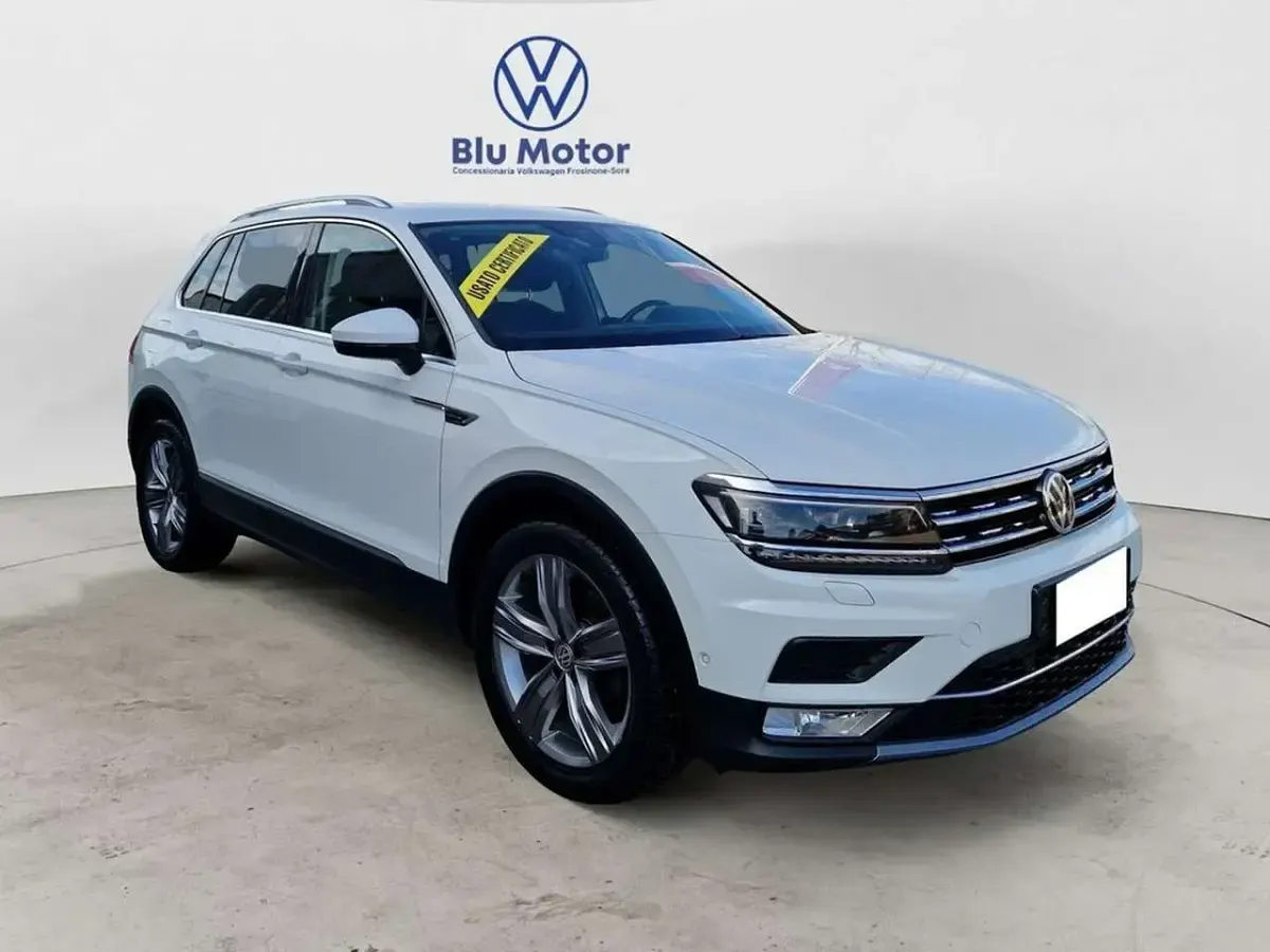 Usata VW Tiguan Advance 150 CV (110 kW) 2017 0q pure white SUV