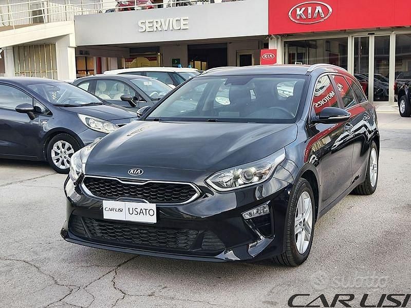 Usata Kia Ceed Sportswagon 115 CV (84 kW) 2019 Nero Station wagon