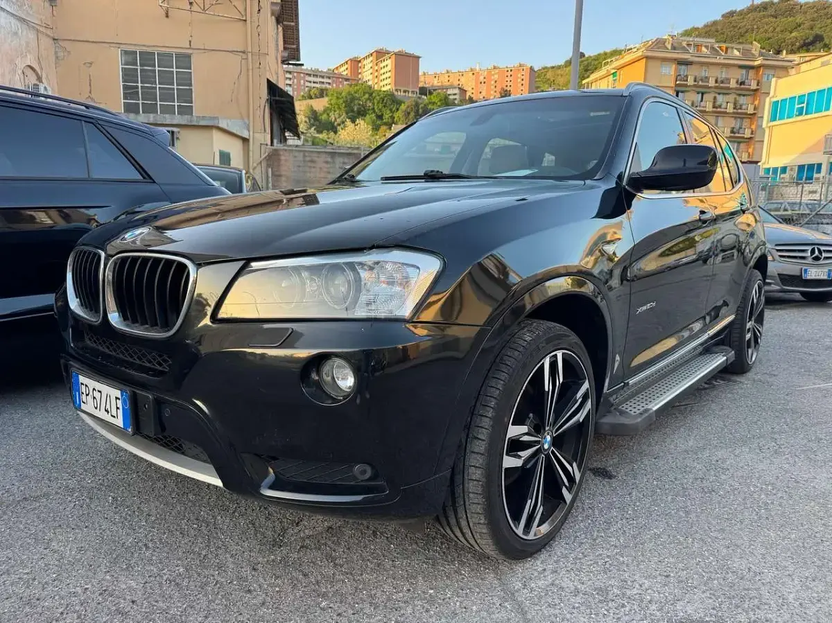 Usata BMW X3 184 CV (135 kW) 2012 Nero SUV