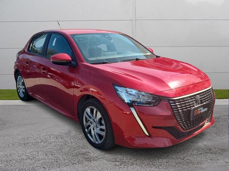 Usata Peugeot 208 Active 75 CV (55 kW) 2020 Rosso elixir Utilitaria