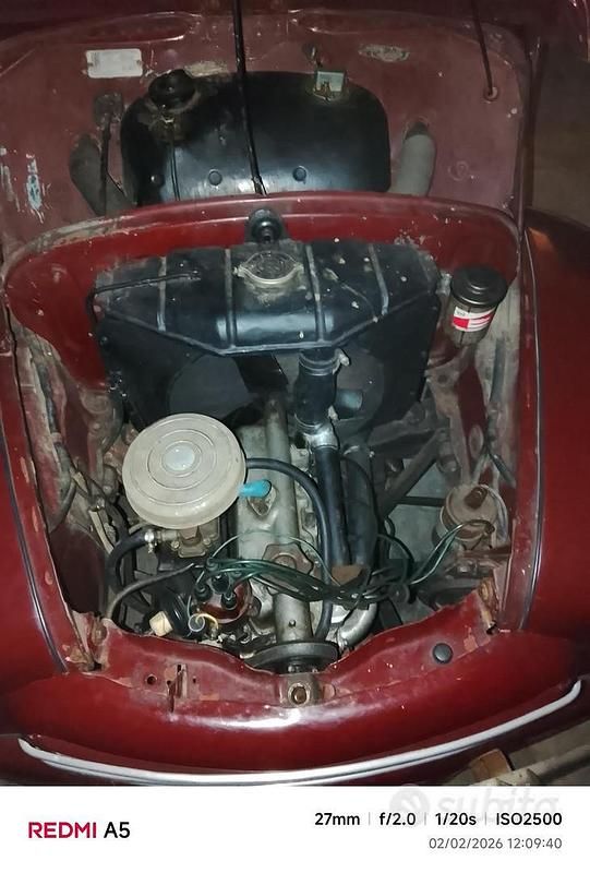 Usata Fiat Topolino 95 CV (69 kW) 1950 Marrone Utilitaria