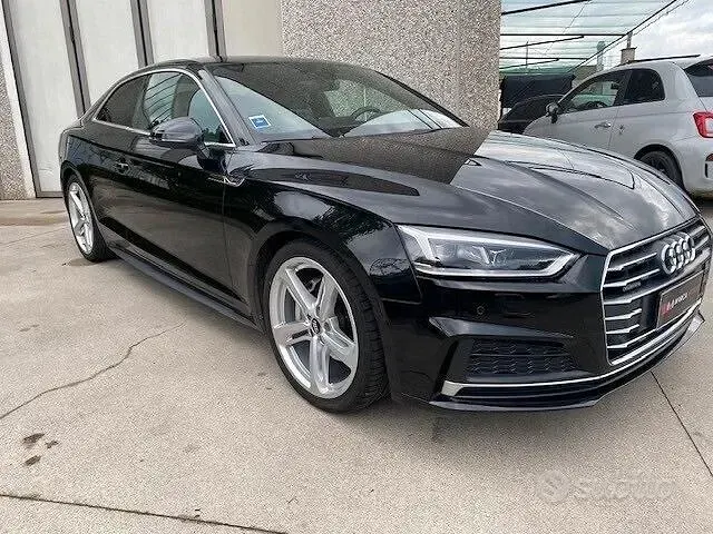 Usata Audi A5 S-Line 218 CV (160 kW) 2018 Nero Coupé