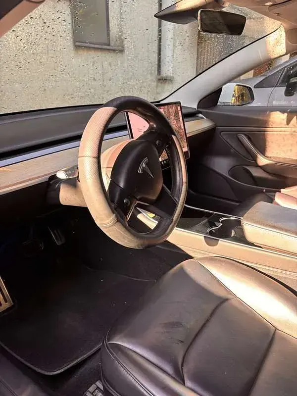Usata Tesla Model 3 Long Range AWD 152 kW (208 CV) 2019 Bianco Berlina