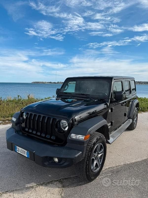 Usata Jeep Wrangler 2020 Nero SUV